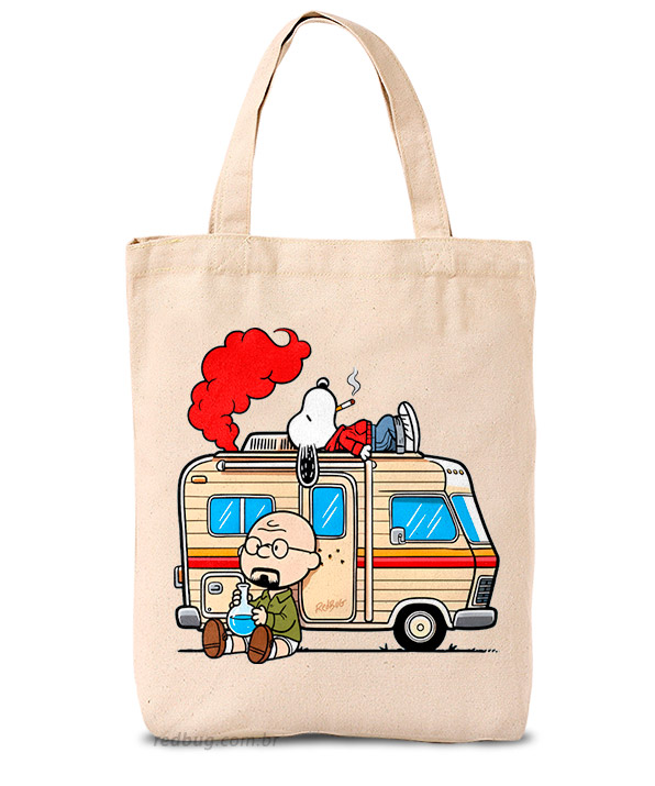 Ecobag Charlie White e Snoopy Pinkman