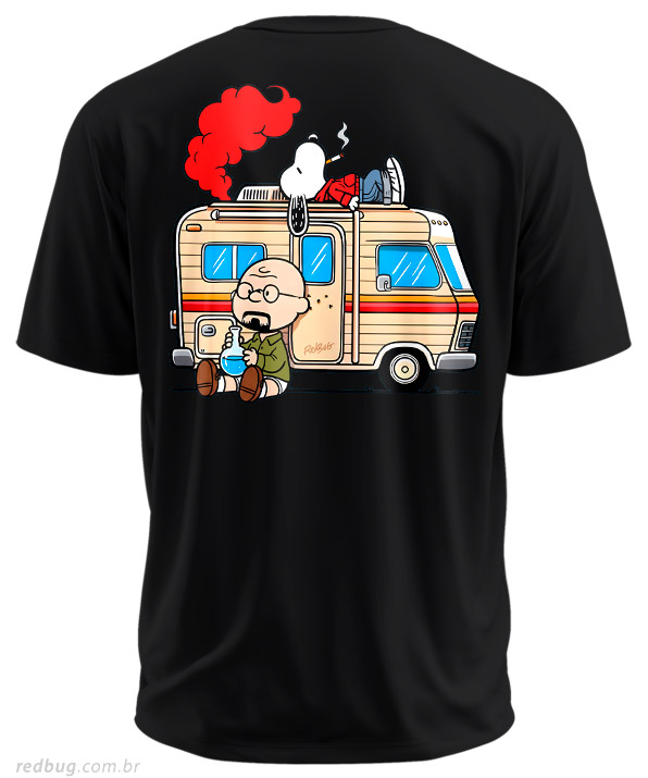 Estampa Costas Charlie White e Snoopy Pinkman