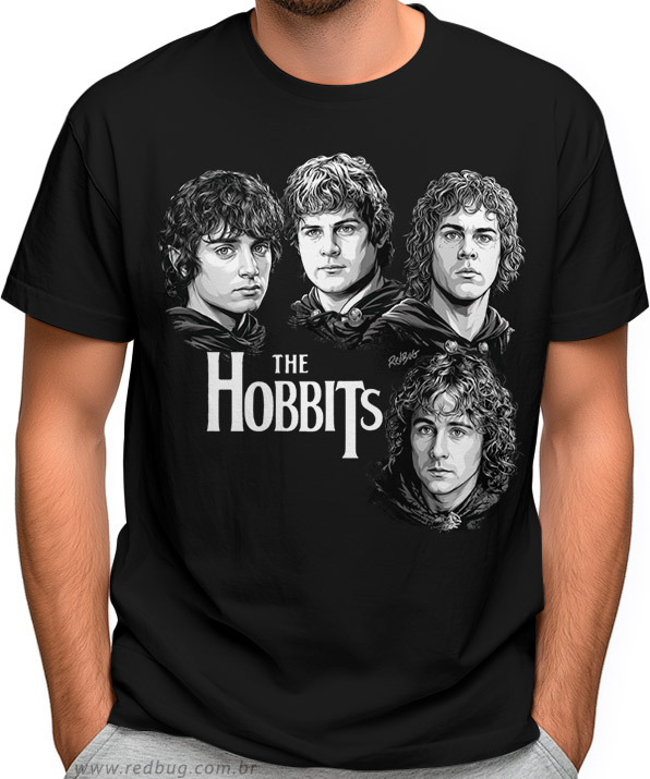 Camiseta The Hobbits Band