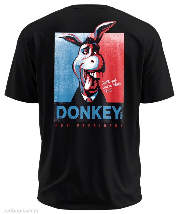 Estampa Costas Donkey For President