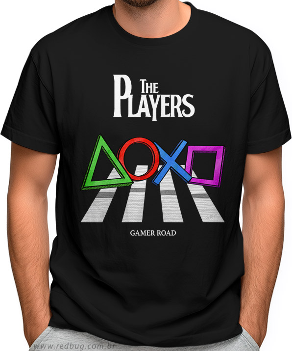 Camiseta Players of Gamer Road