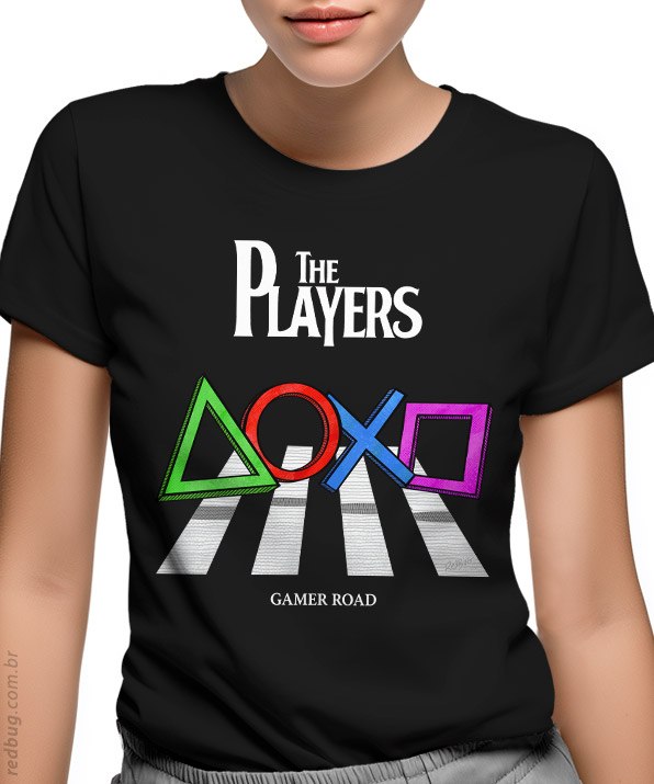 Camiseta Players of Gamer Road