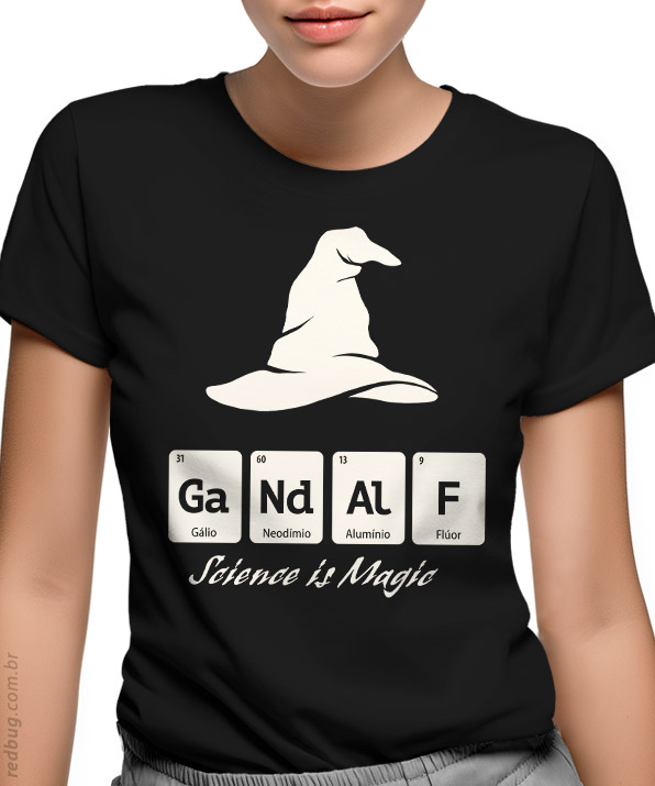 Camiseta Gandalf Elementar