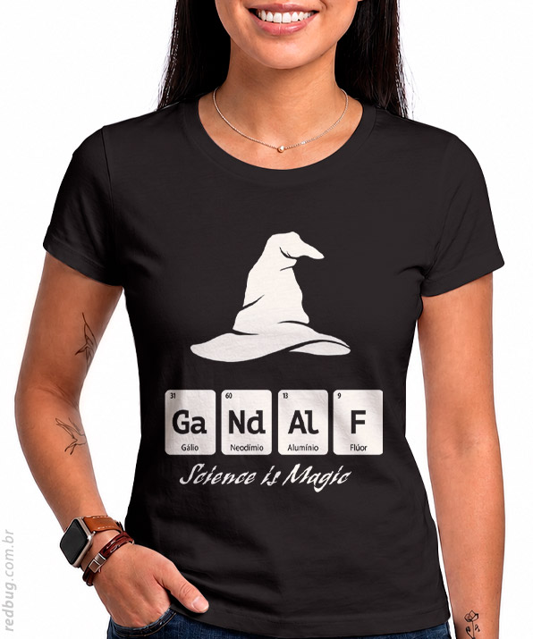 Camiseta Gandalf Elementar