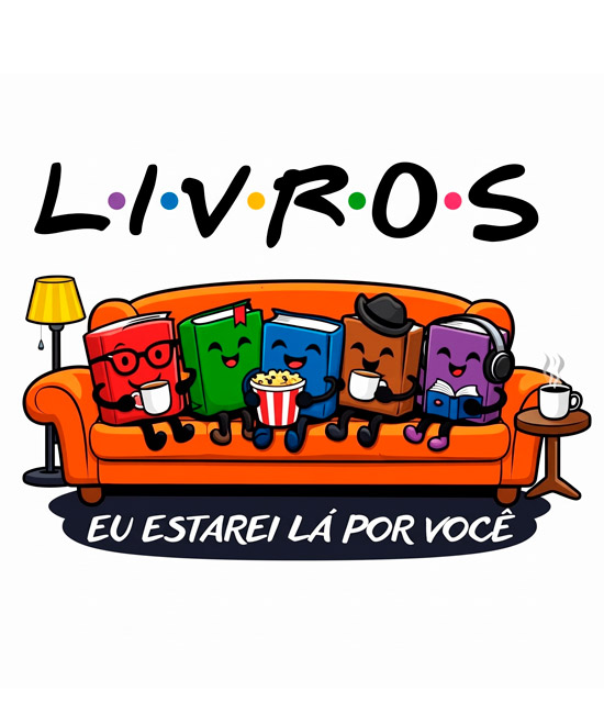 Camiseta Book Friends
