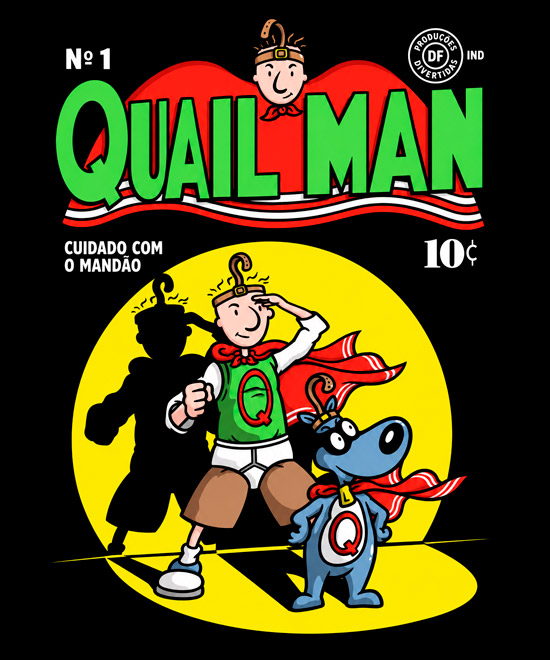 Camiseta O Herói De Cueca
