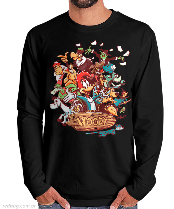 Manga Longa Woody