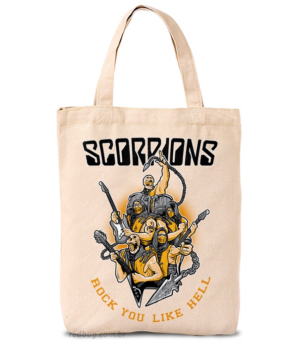 Ecobag Scorpions Rock Band