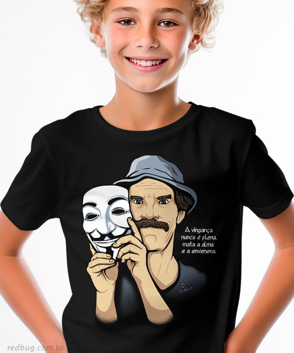 Camiseta Vingança do Seu Madruga