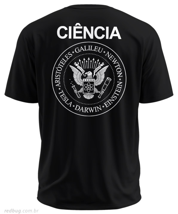 Estampa Costas Ciência Punk Rock