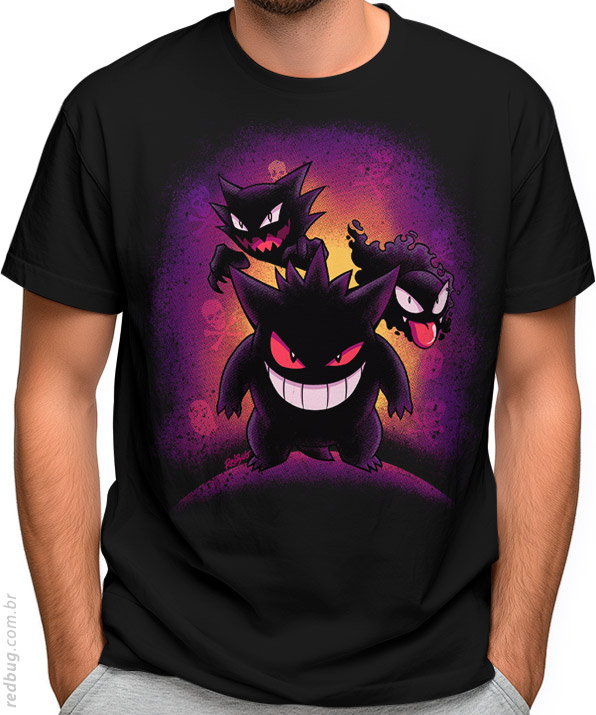 Camiseta Silhueta Fantasma