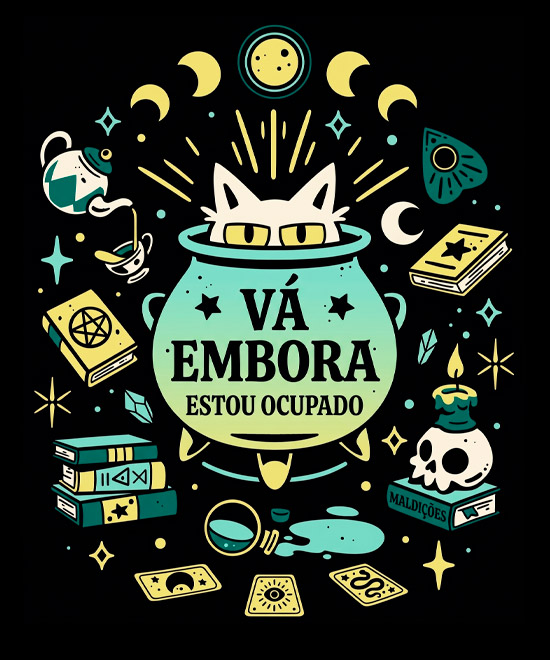 Camiseta Magia Felina