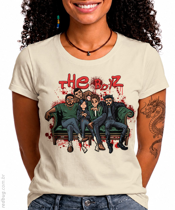 Camiseta The Boyz Rock Band
