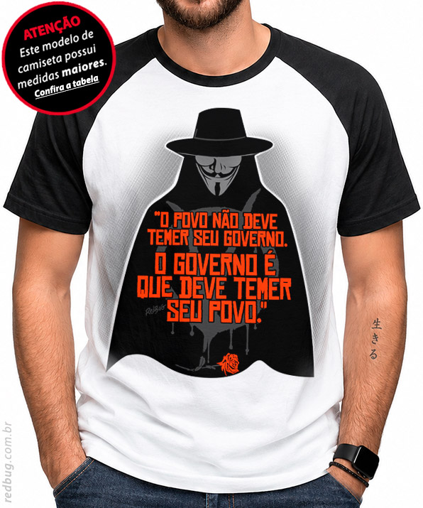 Raglan V for Vendetta