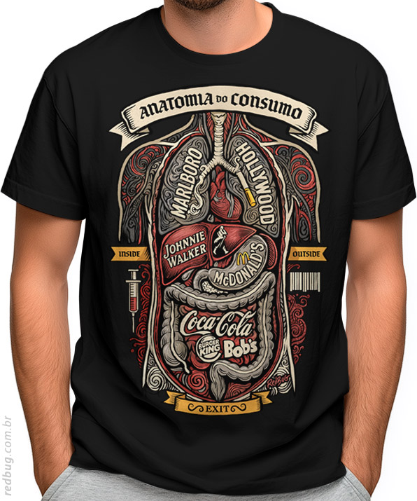 Camiseta Anatomia do Consumo