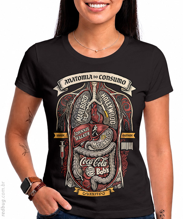 Camiseta Anatomia do Consumo