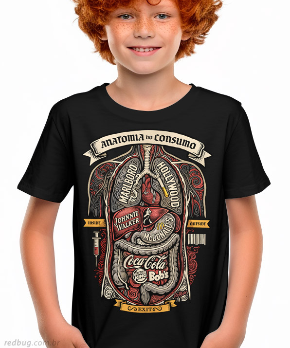Camiseta Anatomia do Consumo