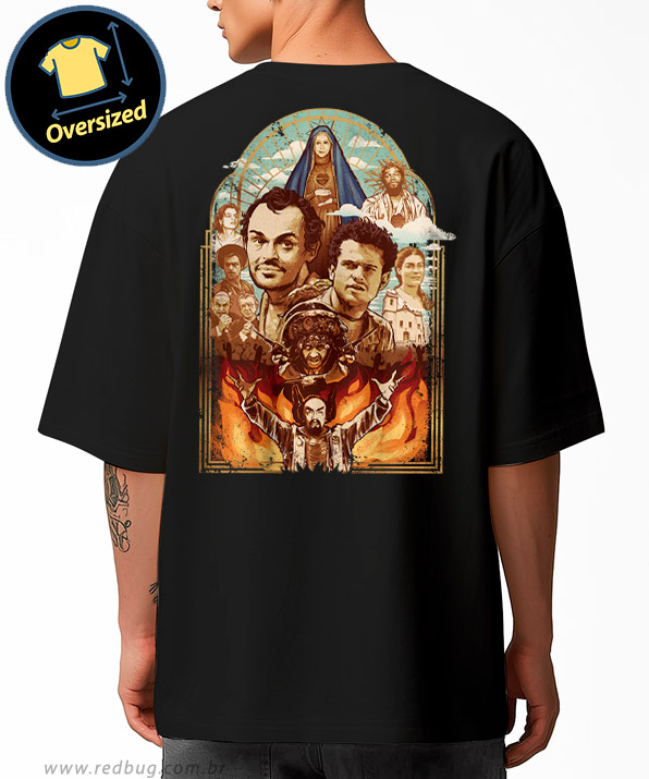 Camiseta Oversized Auto da Compadecida