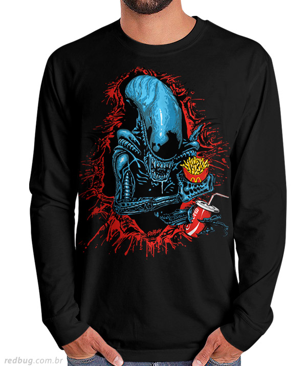Manga Longa Mc Alien