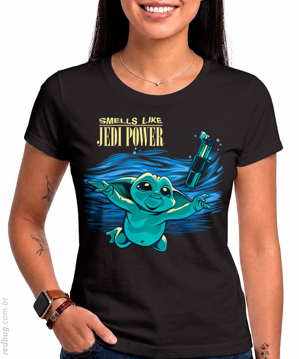 Camiseta Baby Yoda Nirvana