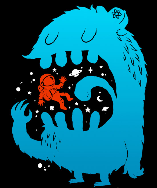 Camiseta Fome Cósmica