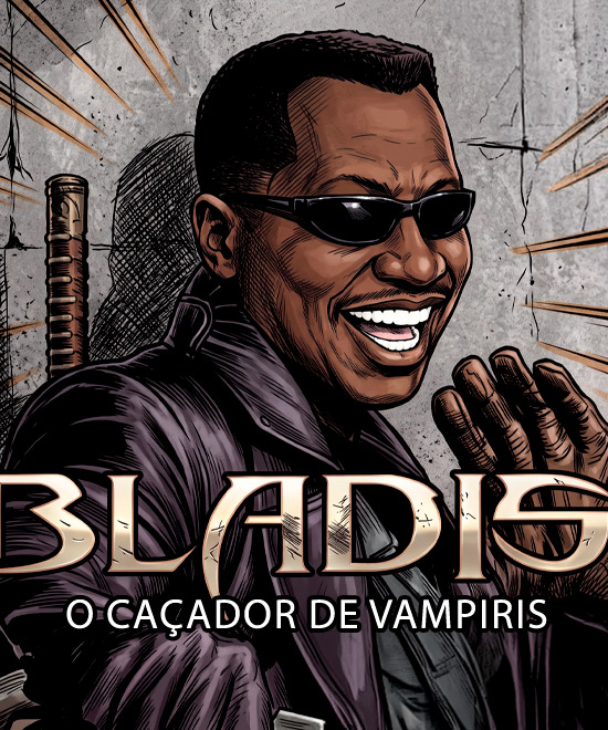 Camiseta Bladis O Caçador De Vampiris