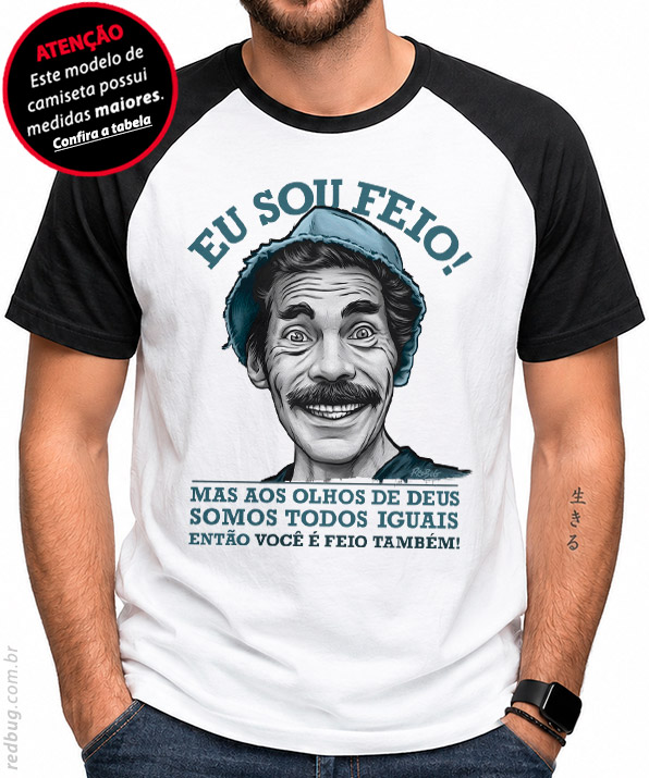 Raglan Eu Sou Feio