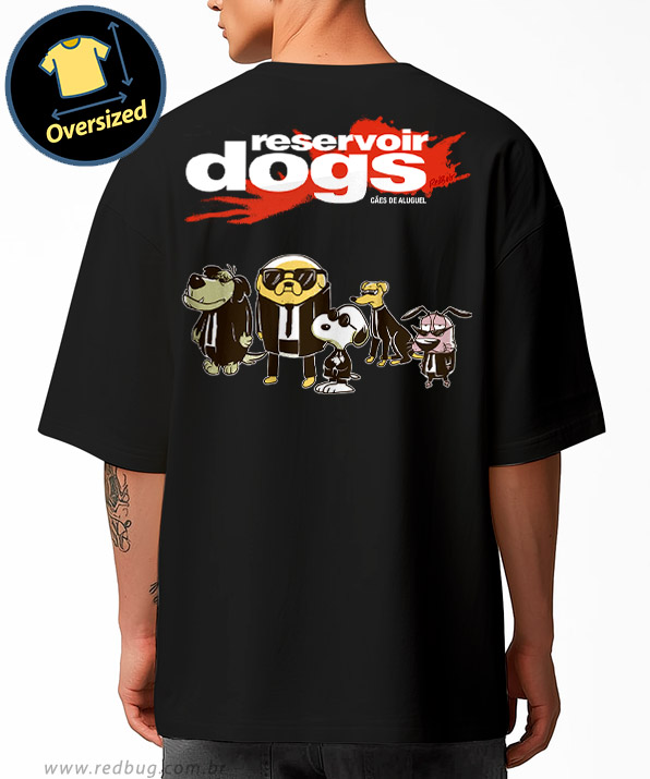 Camiseta Oversized Cães de Aluguel