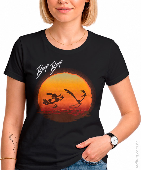 Camiseta Beep Beep Papa-Léguas