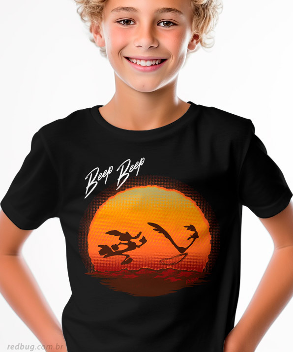 Camiseta Beep Beep Papa-Léguas