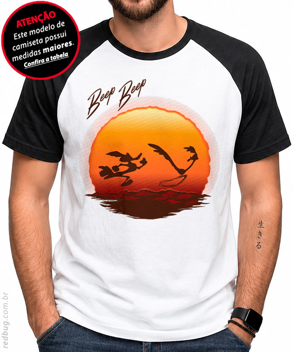 Raglan Beep Beep Papa-Léguas