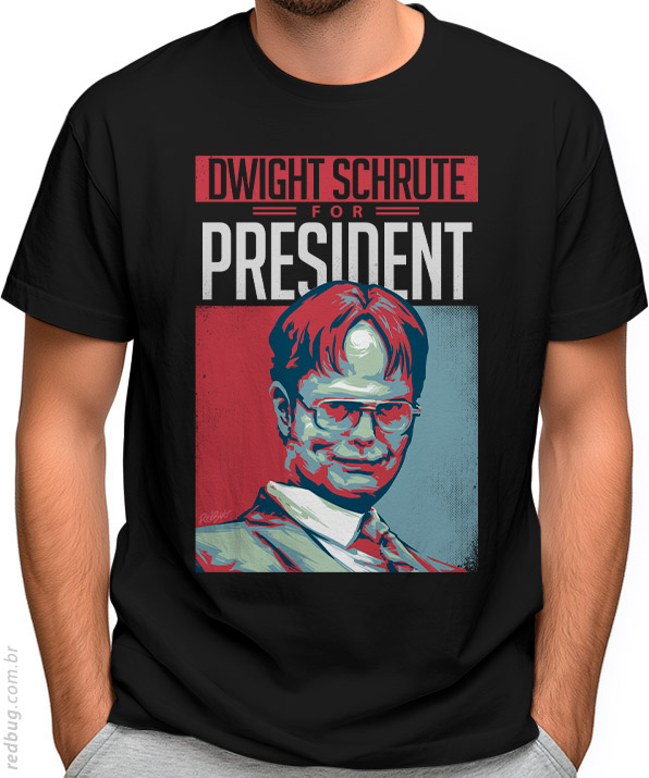 Camiseta Dwight Schrute Presidente