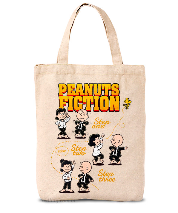 Ecobag Peanuts Fiction