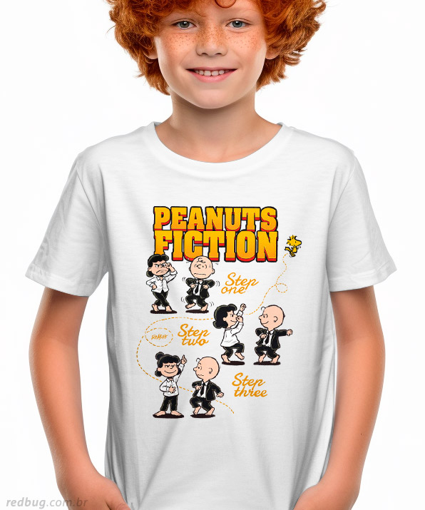 Camiseta Peanuts Fiction