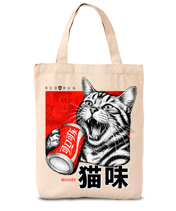 Ecobag Sede de Gato