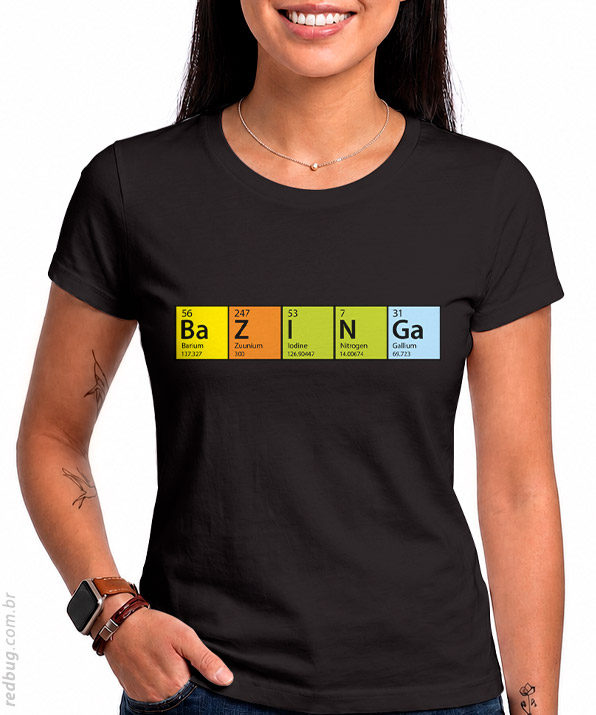 Camiseta Bazinga Theory