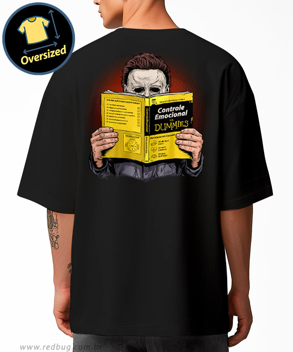 Camiseta Oversized Halloween For Dummies