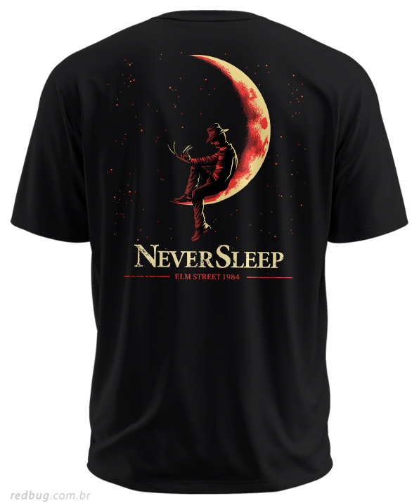 Estampa Costas Freddy Never Sleeps