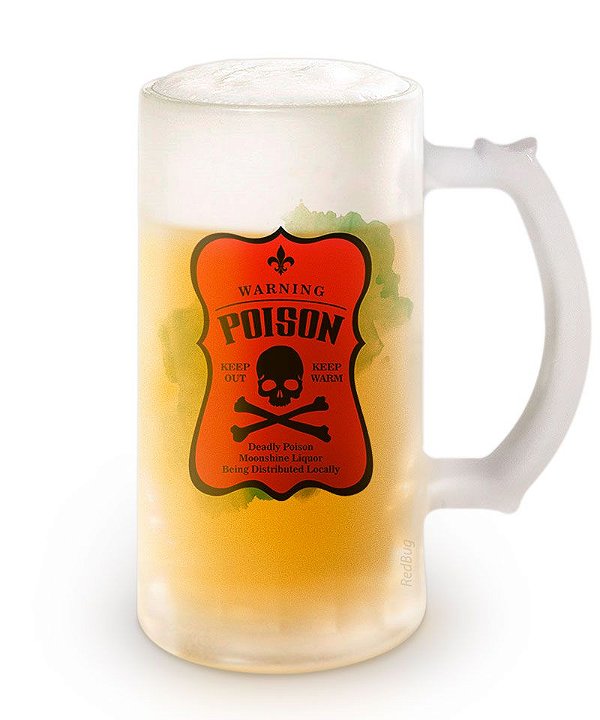 Caneca Poison Beer