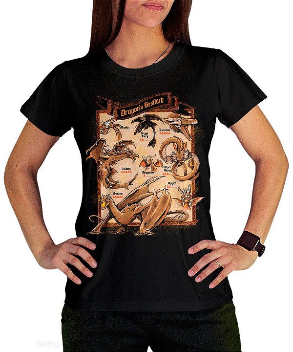 Camiseta Dragon's Bestiary