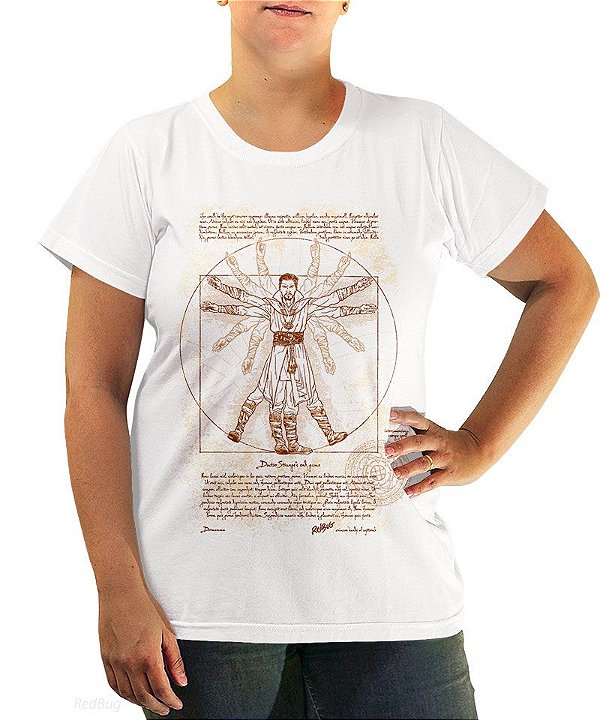 Camiseta Vitruvian Strange