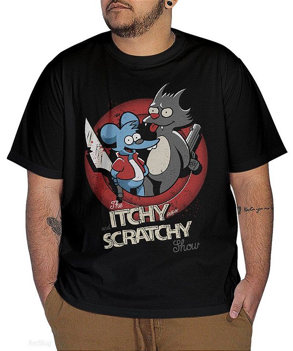 Camiseta Itchy and Scratchy