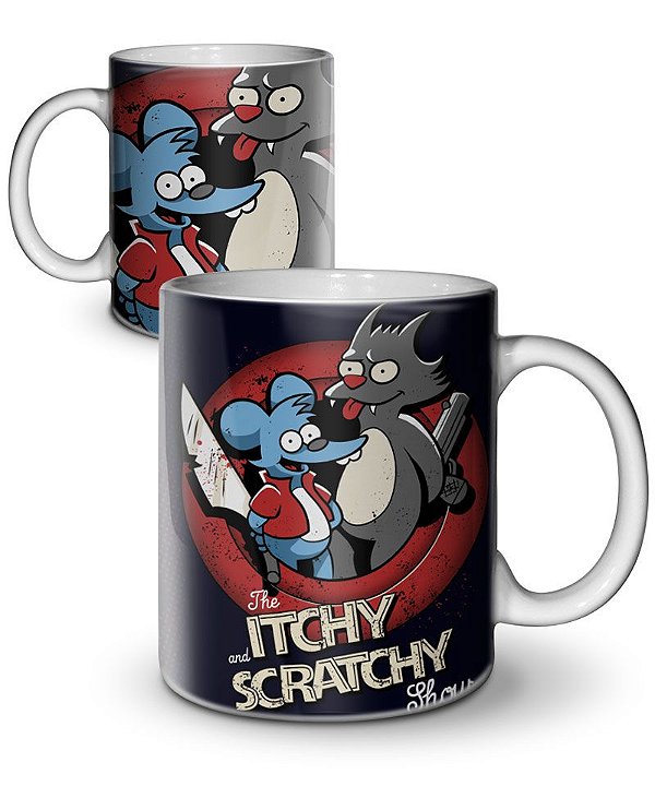 Caneca Itchy and Scratchy