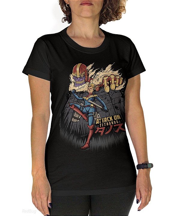 Camiseta Attack on Tithanos