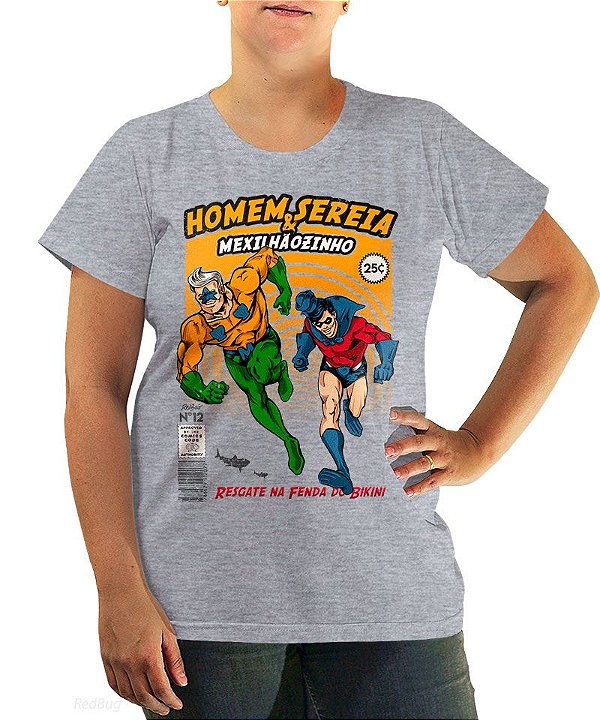 Camiseta Homem Sereia