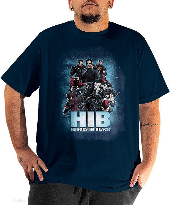 Camiseta Heroes in Black