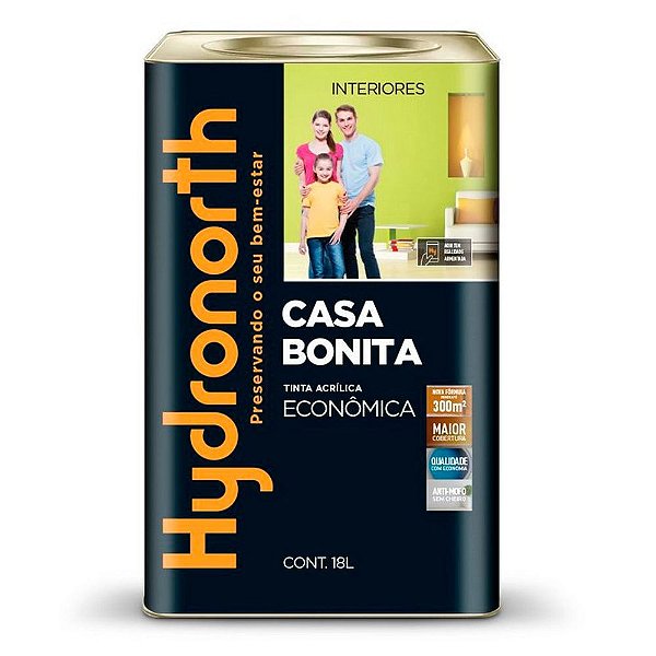 Tinta Hydronorth Casabonita Interior Branco Gelo 18l *