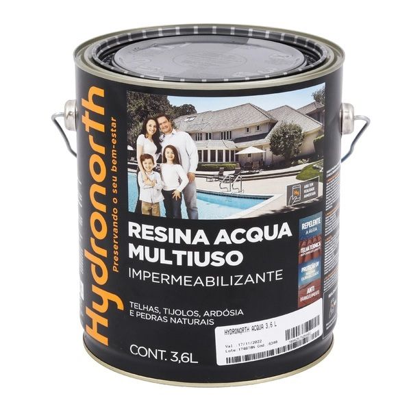 Resina Hydronorth Acqua Gl 3,6L Perola