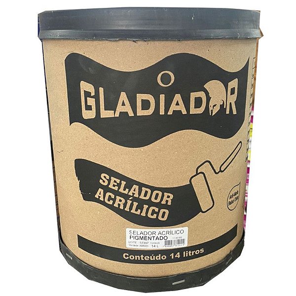 Selador Acrílico Pigmentado 14 Litros Gladiador