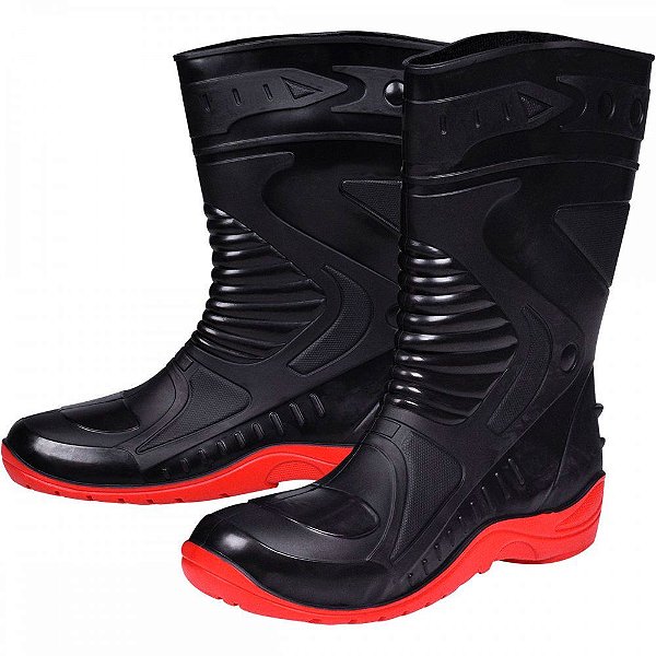 Bota hotsell motoboy chuva